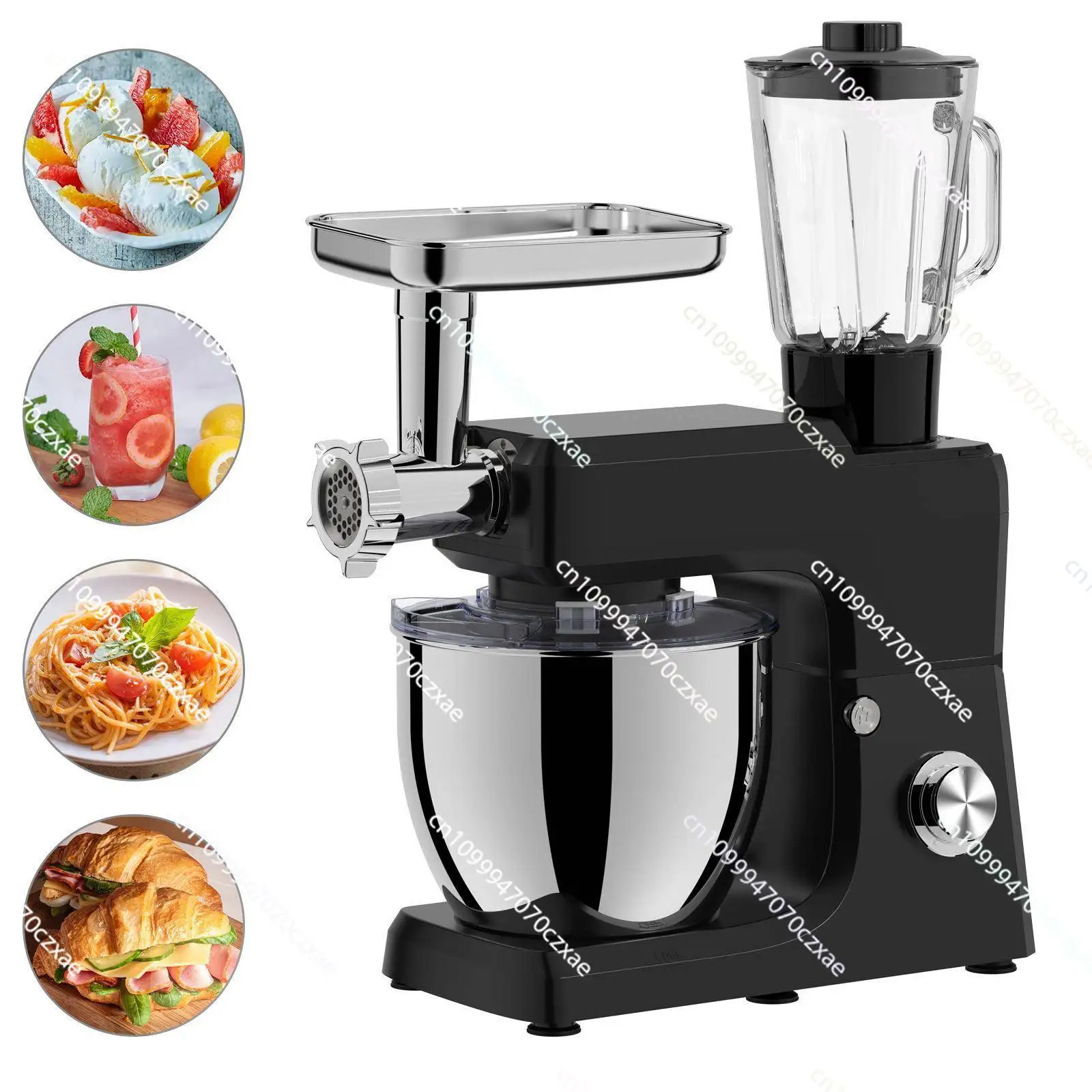 

Home Kitchen Appliances，Electric Multifunction 5 in 1 Meat Grinder 6.5L 7L 8L 10L Bowl Food Mixers