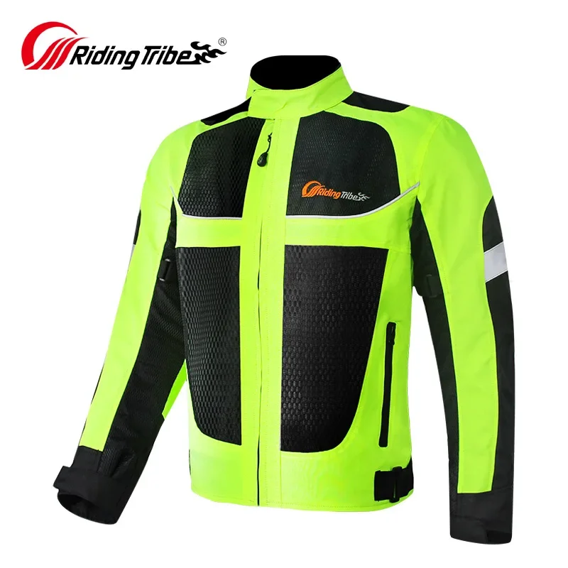 Motorcycle Cycling Suit Man Protective Motorbike Riding Jackets Reflective Summer Cycle Pants Winter Thermal Rider Clothes Warm