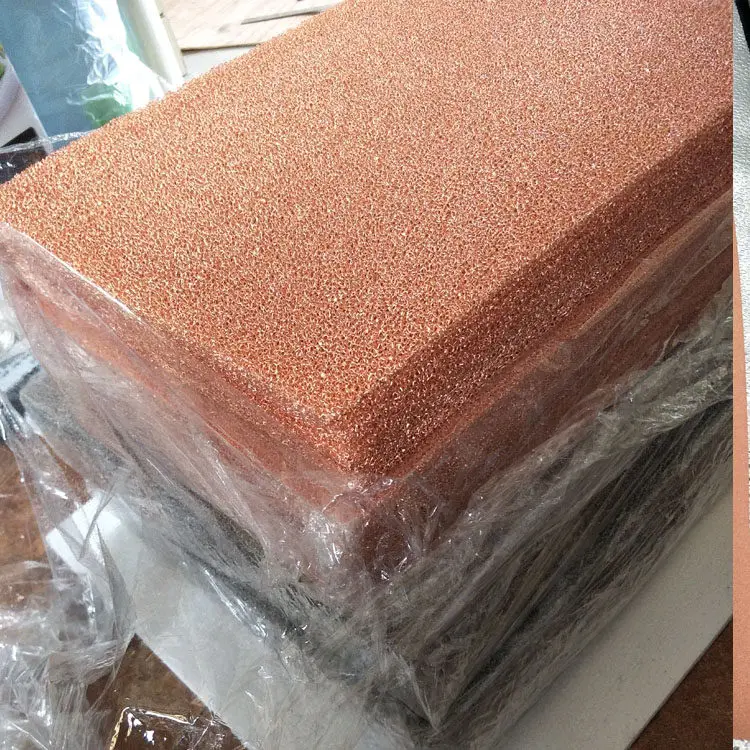 

Настраиваемая высокопористая медная пена Cu, чистота 99,99%, толщина от 50 мкм до 25 мм.