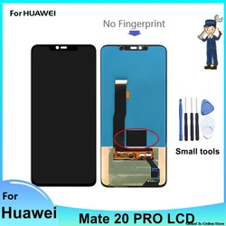 Original Replacement For Huawei Mate 20 PRO LCD Mate 20Pro Defect LCD Display Screen Touch Digitizer Assembly No Fingerprint