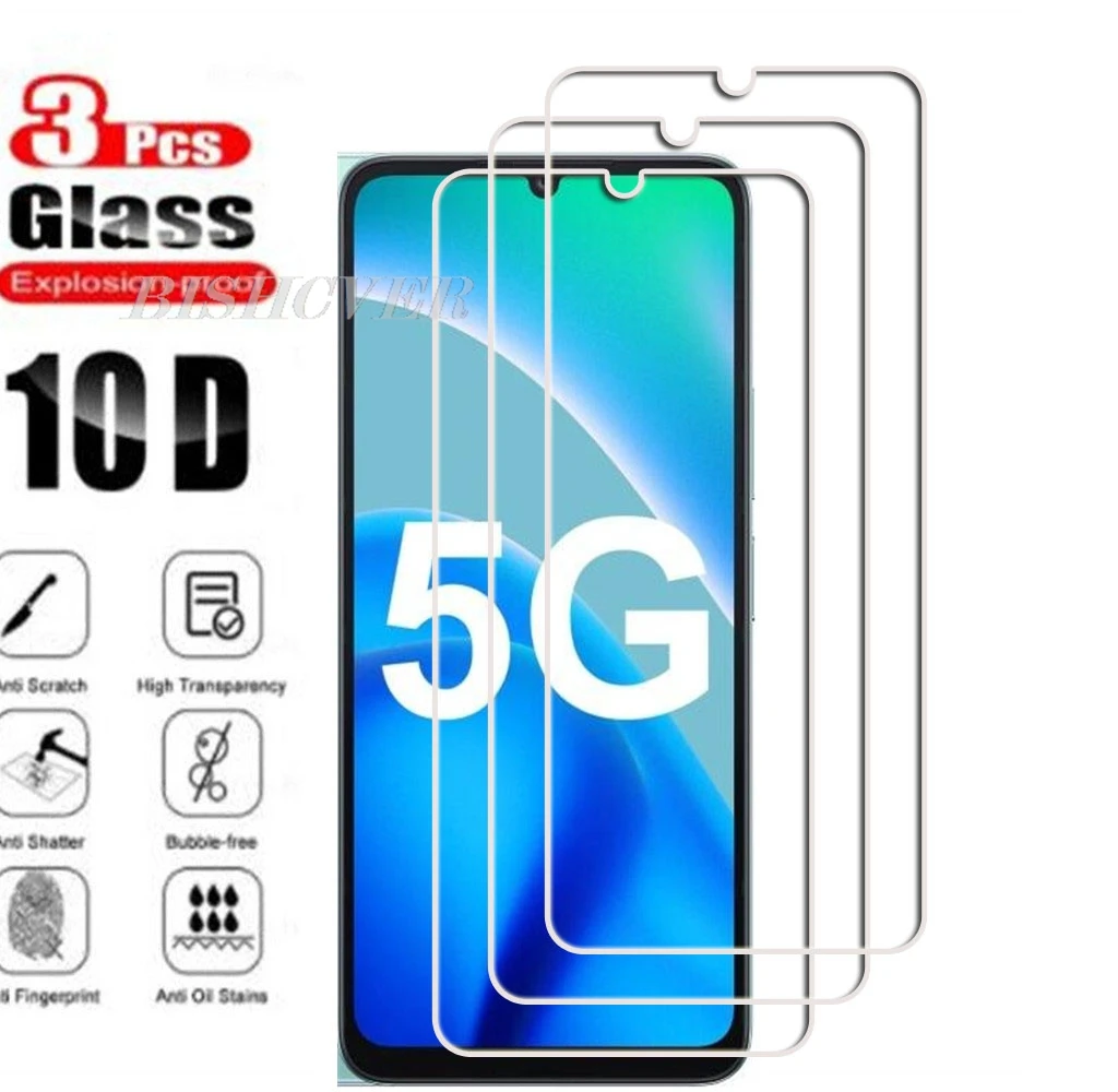 3pcs กระจกนิรภัยสําหรับ FOSSiBOT S1 5G 6.75