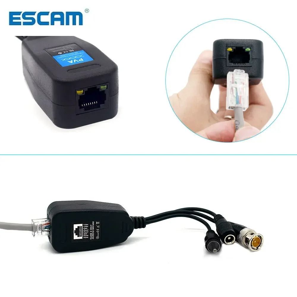 

Видео Power Balun Audio к разъему RJ45 Приемопередатчик для системы камер видеонаблюдения HD