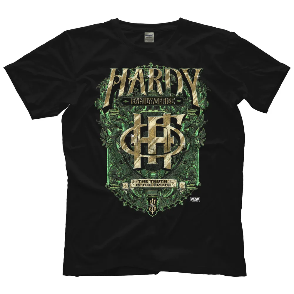 Matt Hardy - Hardy Family Office AEW Official T-Shirt  High Quality 100%Cotton Short Sleeve