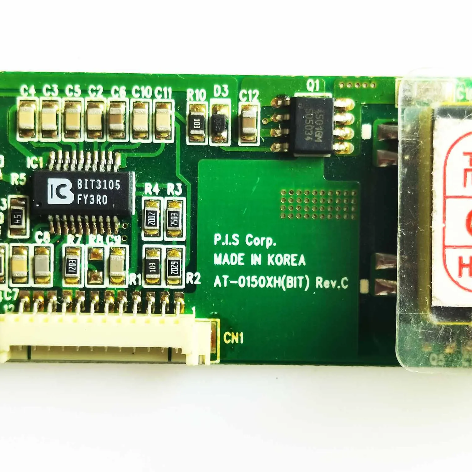 Barra ad alta tensione AT-0150XH(BIT)Rev. C.P.I.S Corp.