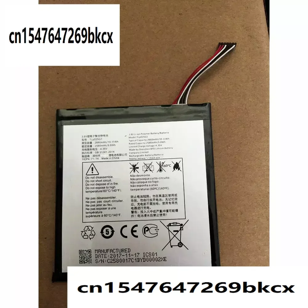 High Quality 2580mAh Battery For Alcatel TLp025G1 TLp025G2 TLp025GC Smartphone