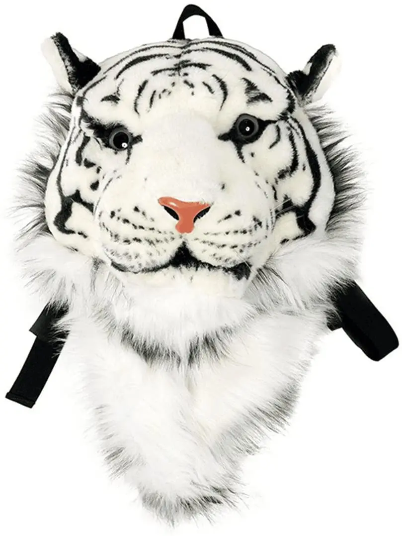 

Cartoon Doll Tiger Head Simulation Backpack Animal Head Large-scale Event Performance Acting Costume Backpack