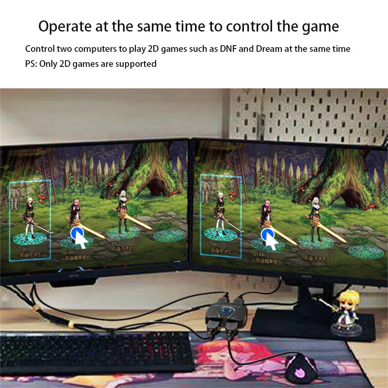 KM USB синхронный переключатель контроллер KVM коммутатор USB многофункциональный поделиться USB клавиатура мышь игровой коммутатор интернет сплиттер концентратор