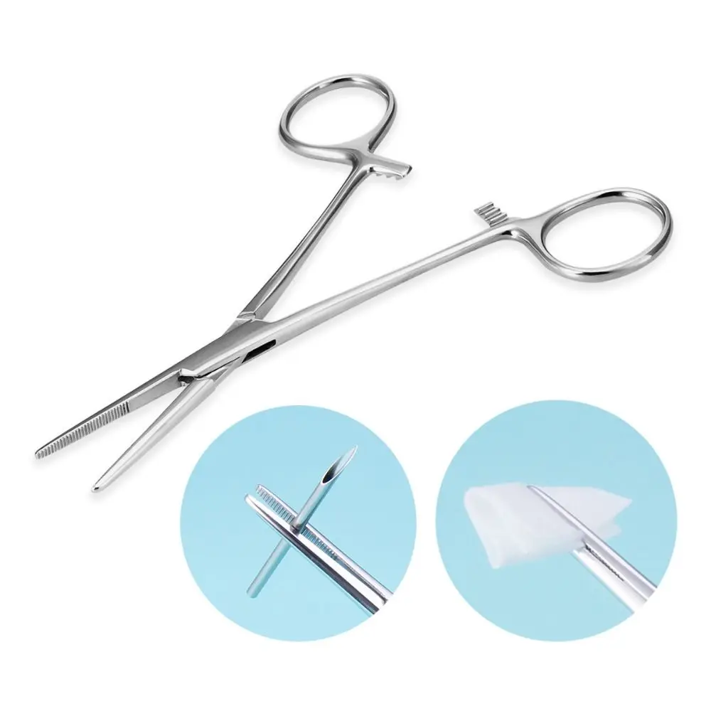 Tweezers Piercing Tools Stainless Steel Piercing Clamp Disposable Professional Tool Body Jewelry Tool Triangle