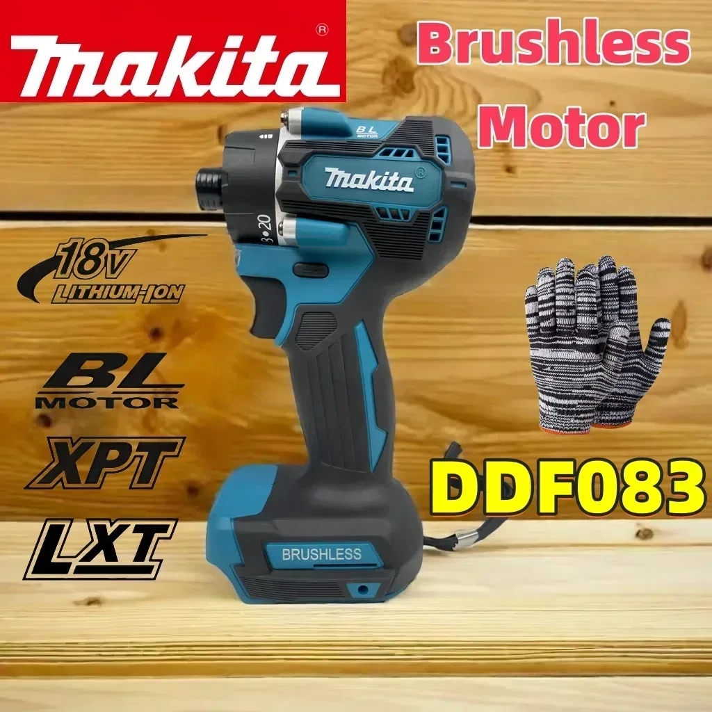 

Makita 20 + 1 крутящий момент 280 нм бесщеточный Электрический шуруповерт, используется для перезаряжаемой аккумуляторной дрели с батареей Makita 18 в