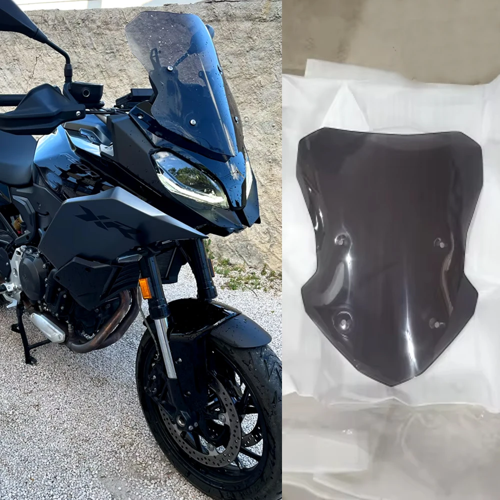 

2024 F900XR Windscreen For BMW F900 XR 2020 2021 2022 2023 F 900XR Windshield Motorcycle Accessories Wind Deflector Fairing Gray