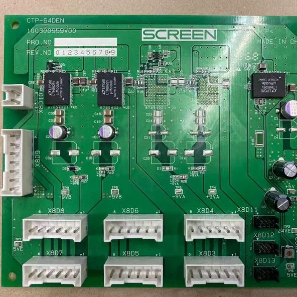 Original New Screen CTP PT-R8600MII-ZA PT-R8600 PTR 100300959V00 CTP-64DEN Card 100328136V00  CTP-96DEN Board