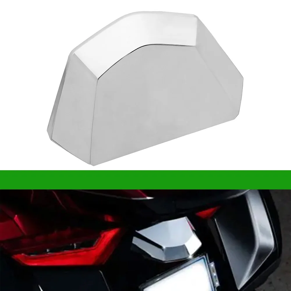 

Motorcycle License Plate Light Lid Fits For Honda Gold Wing Dct Tour Tour Airbag Dct Tour Dct 2018-2025 High Quality Abs Chrome