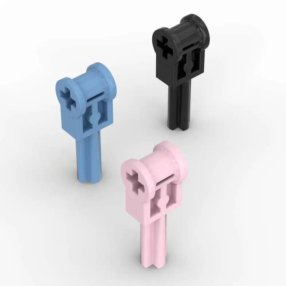 MOC 10PCS 6553 Reverser Handle Connector Brick Axle 2L Stacking Replaceable Building Block Creative Toy Adult Boys Holiday Gifts