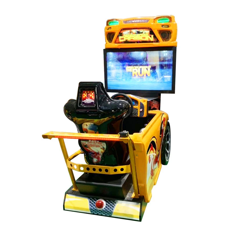 PlayFun Mall Shopping Room Arcades Indoor Drive Simulator Coin Operated Speed Racing Car Game Machine