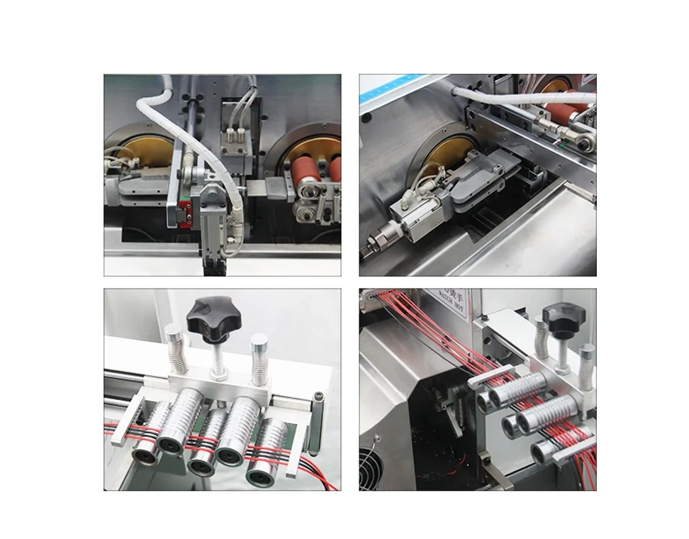 Décapage de câble automatique à grande vitesse de machine à souder double face