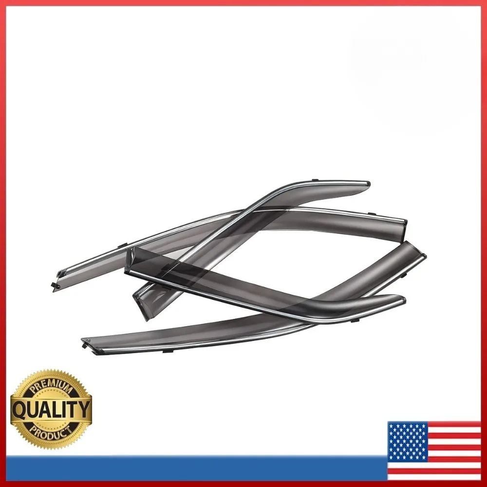 

For 2012-2017 Toyota Camry JDM Window Visors Vent Shade Rain Guards Deflector