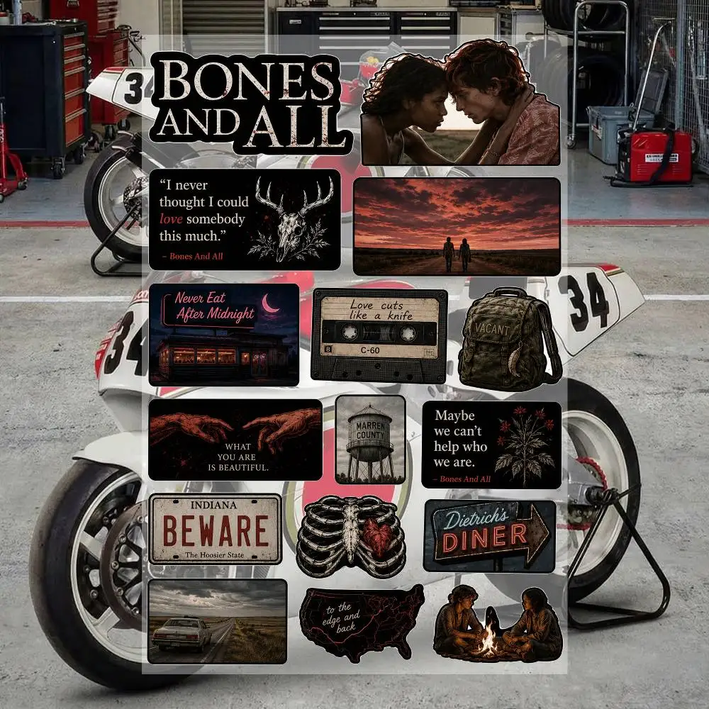 

B-ones A-nD- A-L-L- Waterproof Vinyl Stickers for Car Motorcycle Bike Skateboard Laptop Bottle Phone