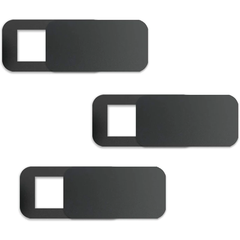 AS95-3 Pcs Computer Tablet Camera Anti-Peeping Privacy Patch Slide Cover Webcam Cover Laptop Camera Cover Sliding