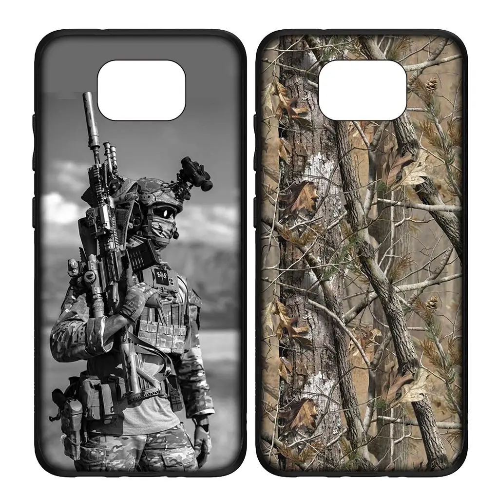 Camo Military Army Camouflage Special Forces Phone Case for Samsung Galaxy S24 S23 Fe Ultra Plus A05 A55 A35 A24 A25 A15 M55