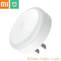 Xiaomi mijia Smart Light Sensor Touch Control LED lamp bed Night Light 0.4W 1.5LM 2400K Wall Lamp for Bedroom Living Room