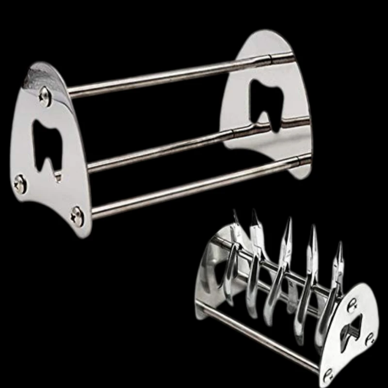 

Dental Removable Plier Shelf Placement Rack Stainless Steel Stand Holder Rack for Orthodontic Forceps Scissors Dentist Lab Tool