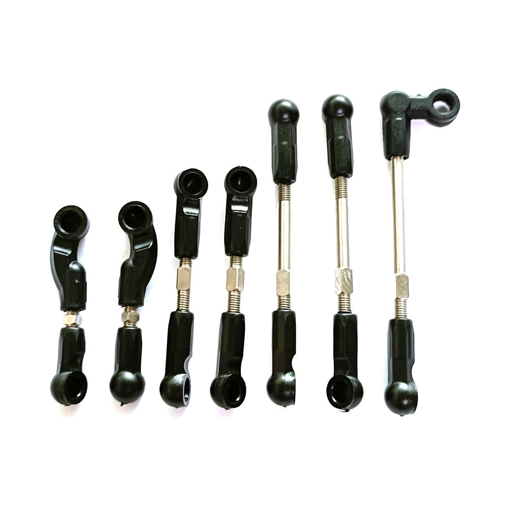 7 pcs Metal Plastic Linkage Rod For 1/10 RC Car Sakura D5S D5 Sport
