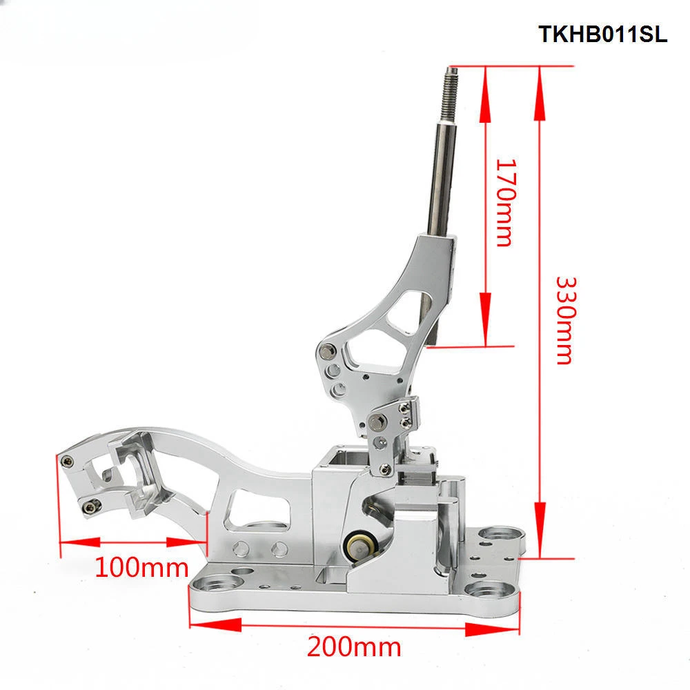 Billet Gear Shifter Box Manual Short Shifter For Acura RSX Integra DC2 For Civic EM2 ES EF EG EK w/ K20 K24 Swap TKHB011SL