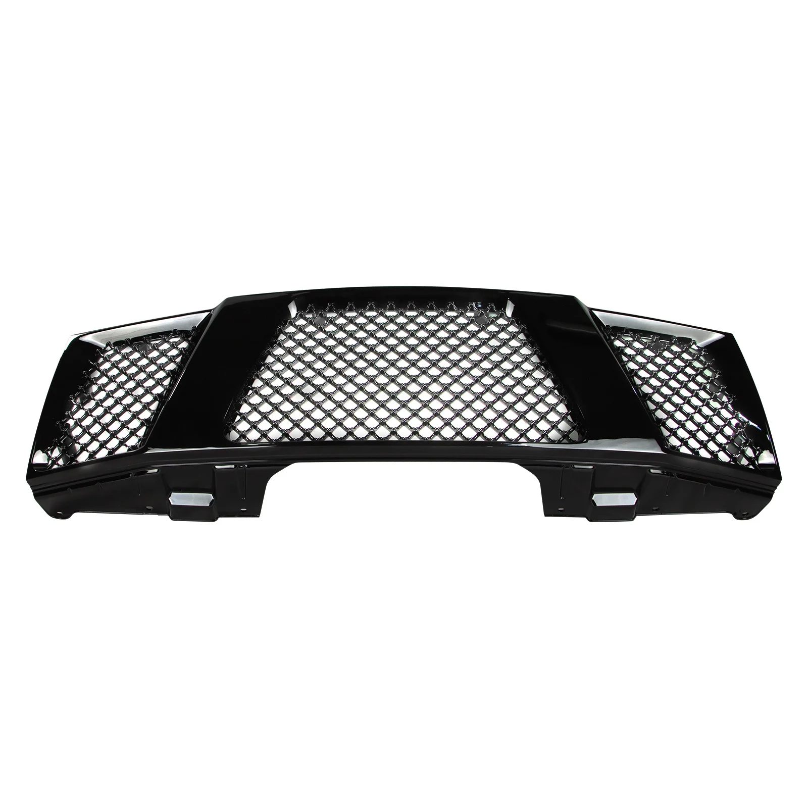 

Front Grill for 2005-2008 Nissan Navara Frontier D40 Mesh Gloss Black Grille