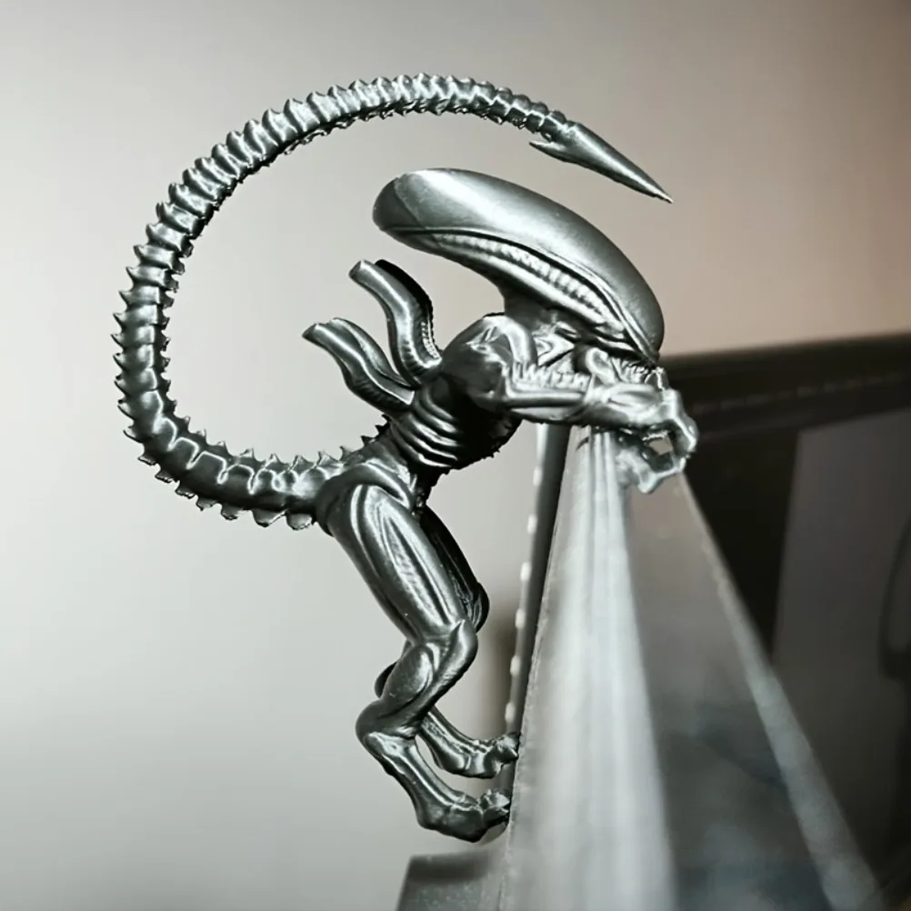 Adornos de Monstruos Impresos en 3D, Decoración para Pantalla de Ordenador, Muñeco Decorativo para Escritorio, Escultura Decorativa para Escritorio