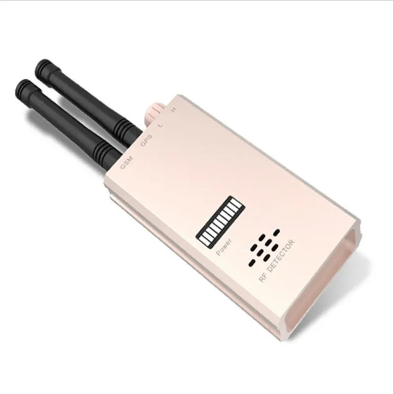 Rilevatore di trasmissione del segnale di frequenza Gadget spia GPS GSM Doppia antenna Contontintelligenza con allarme vocale Alta sensibilità
