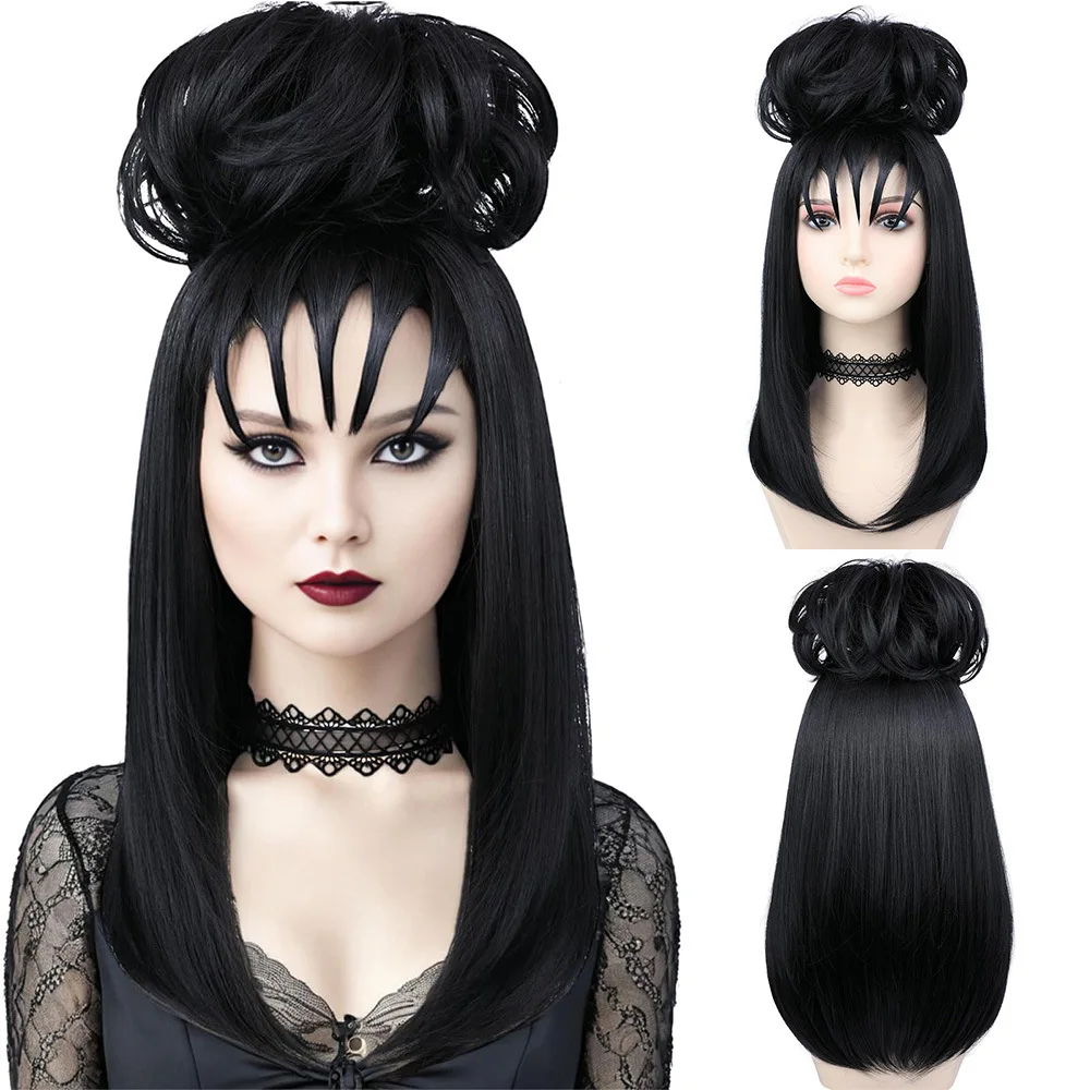 

Lydia Heat Resistant Synthetic Fiber Wig for Women Men Halloween Cosplay Wig Suitable for Carnival Party Costume
