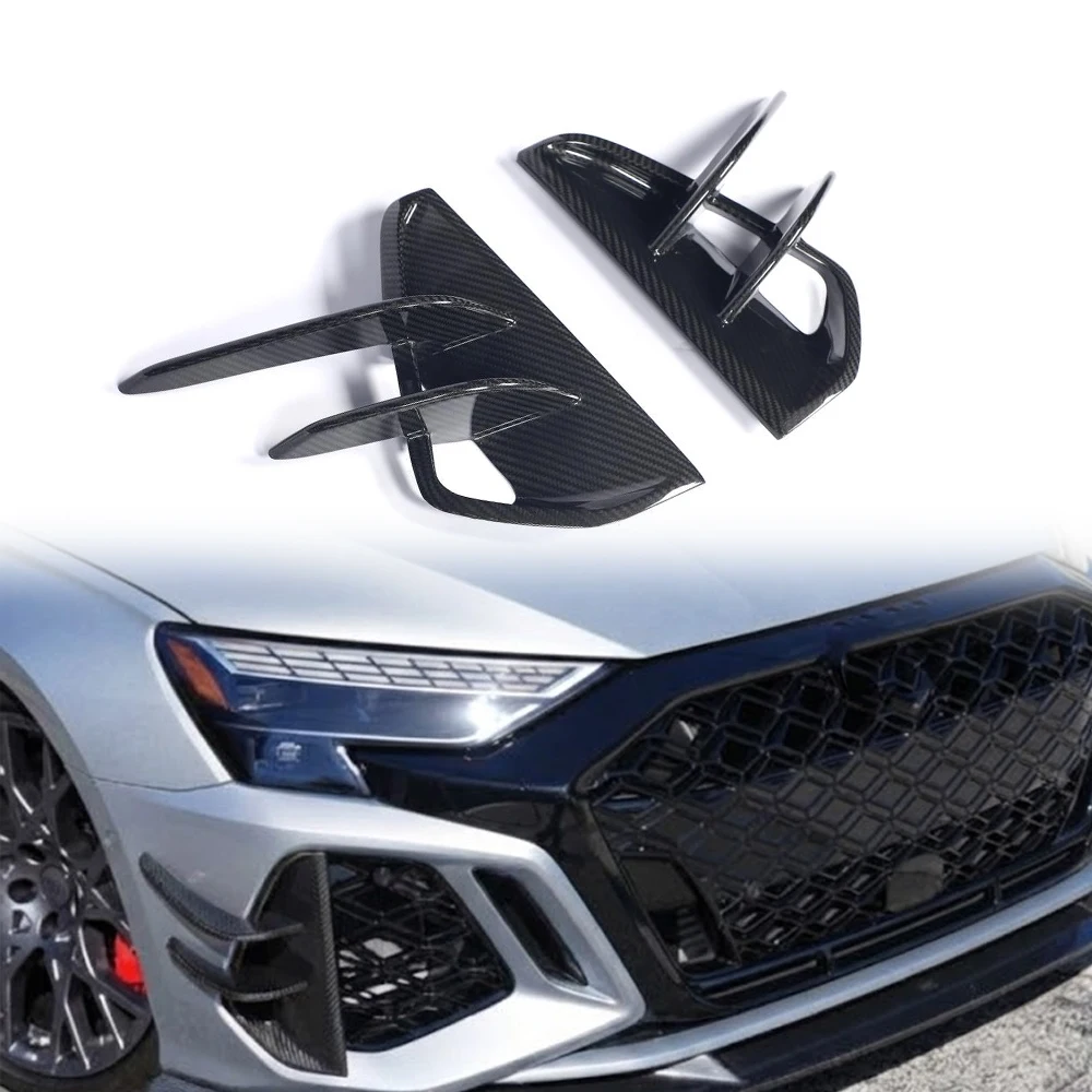 

Dry Carbon Fiber Aero Front Side Air Duct Vents 8Y.5 For Audi RS3 8Y 8.5Y Sedan Sportback 2025 2026