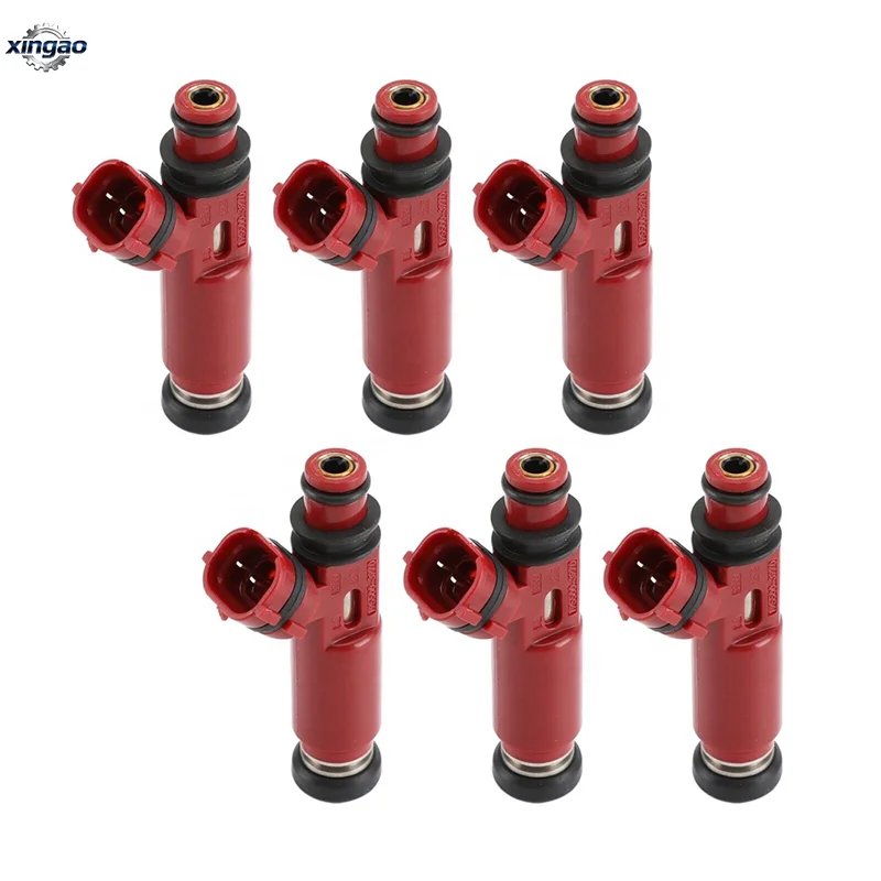 6pcs OEM MD357267 1955003970 195500-3970 Car Fuel Injector Fuel Injector Nozzle for Mitsubish Montero 3.5L