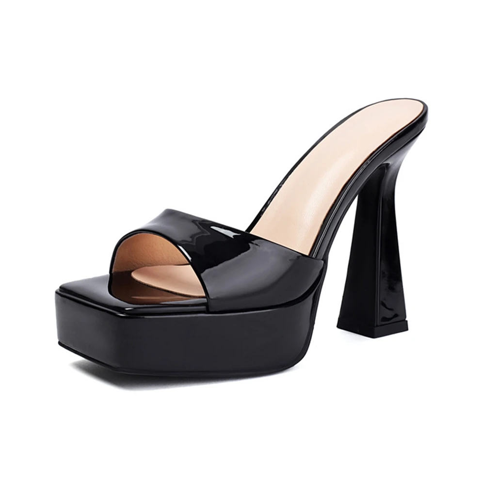 Women Sandals Summer Pink Ultra High Thick Heel Open Toe Fashion Thick Bottom Sexy Dress Bridal Shoes Party Set Workwear 988-8