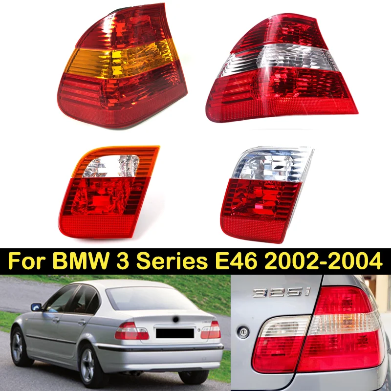 

DECHO Taillight For BMW 3 Series E46 2002 2003 2004 316 320 325 330 Brake Light Rear bumper Taillights taillamps tail light