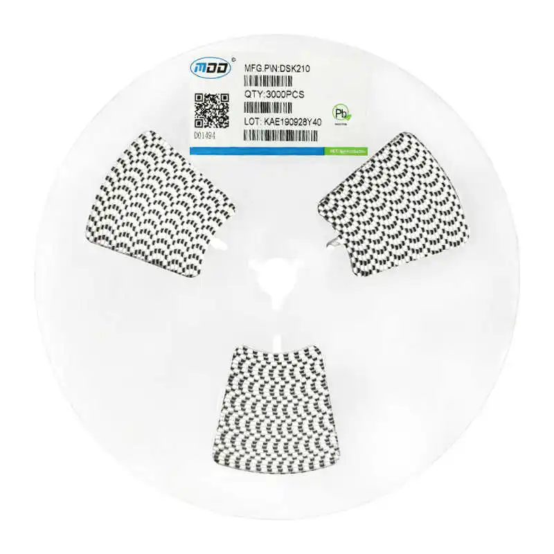 الأصلي DSK210 K210 SOD-123F 100 فولت 2A SMD شوتكي الثنائيات (10 قطعة)