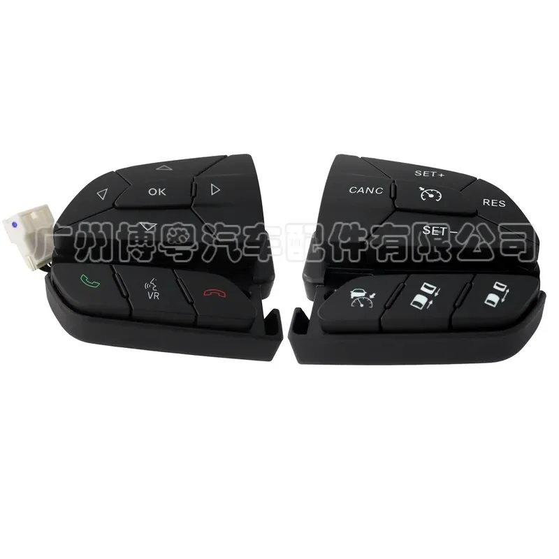 For 05081289AA 05081287AA Jeep Grand Cherokee LED Light Channel Odd Charger Steering Wheel Control Switch
