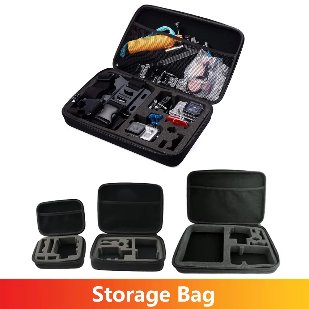 Storage Bag Carrying Case Travel Hard Shell For GoPro Hero 13 12 11 10 9 AKASO SJCAM Insta360 DJI Osmo Action Camera Accessories