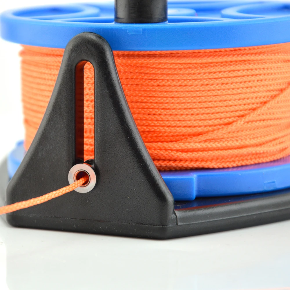 بكرة كهف غوص محمولة باليد لحطام سكوبا تحت الماء ، ملحقات SMB ، للخدمة الشاقة ، خيط قدم ، خط 1 * *