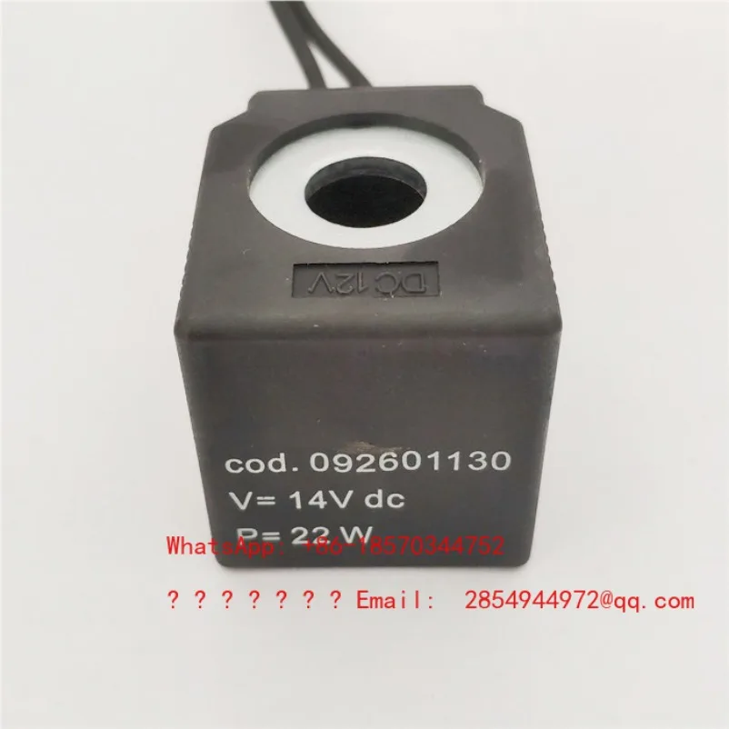 Excavator FR60 65 80 150 170 Pilot Solenoid Valve Coil, Hole 13 Height 38.5