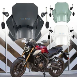 For Honda CB650R CB650 R CB 650R Up & Down Adjustable Motorcycle Windscreen Windshield Covers Screen Motorbikes Deflector