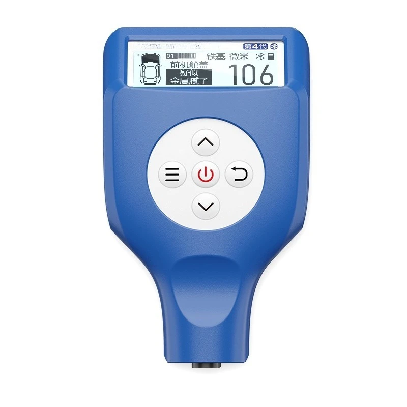 Medidor de espessura de revestimento de dupla finalidade de ferro e alumínio