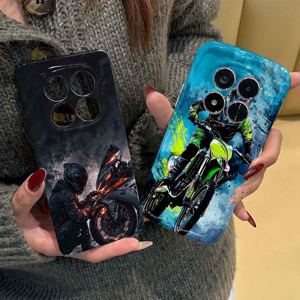 

Fashion motorcycle rider For Redmi 9i 10 10C 14C 13C 9A 11A 12C A1 A2 A3 A4 K30 K70 Pro Ultra 5G Feilin Wave Oil Shell Cover