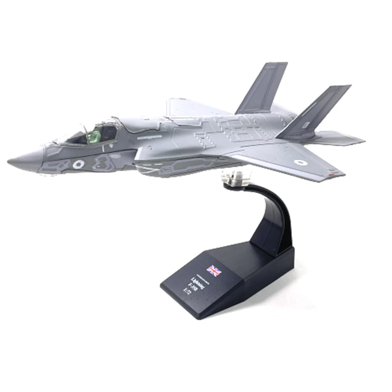 JASON TUTU 1/72 Scale Diecast Metal F35B Fighter British Air Force F-35B  Aircraft Model Plane GIFT