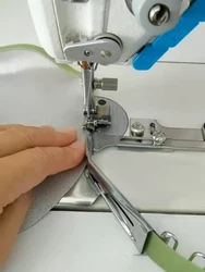 Hemming Device Double-Pack Slide Bracket Type No-Change Needle Plate Presser Foot