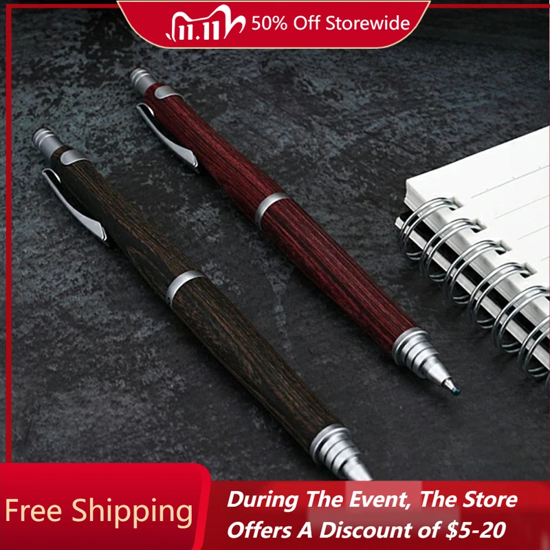 

Японские деревянные гелевые ручки Pilot, черные 0,7 мм, деревянная ручка-роллер, милый дизайн для профессионалов, роскошные шариковые ручки