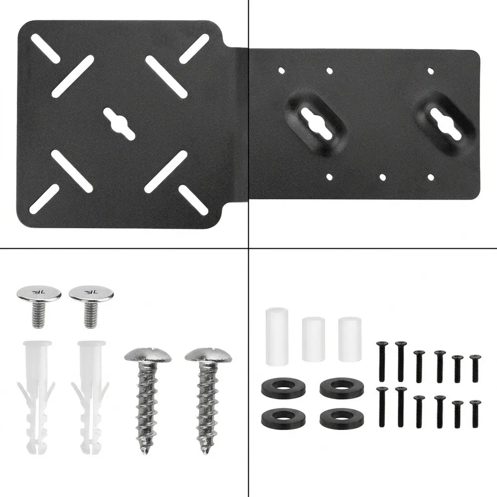 For Dell WD19 WD22TB4 for Docking Station Mount Plate For VESA Compliant Metal Construction Under Desk or Monitor Mount Black