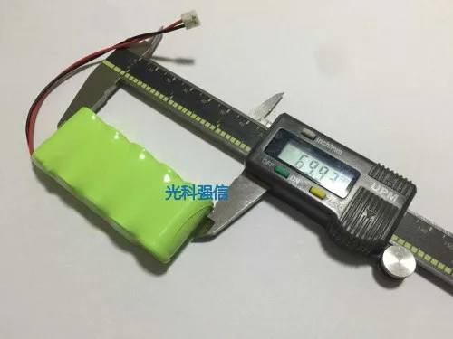 شراء المزيد سوف رخيصة وقت الانتظار الطويل 6 فولت 2/3AA 800MAh بطارية النيكل الهيدروجين ni-mh لوحة دوائر كهربائية لعبة المعدات الطبية