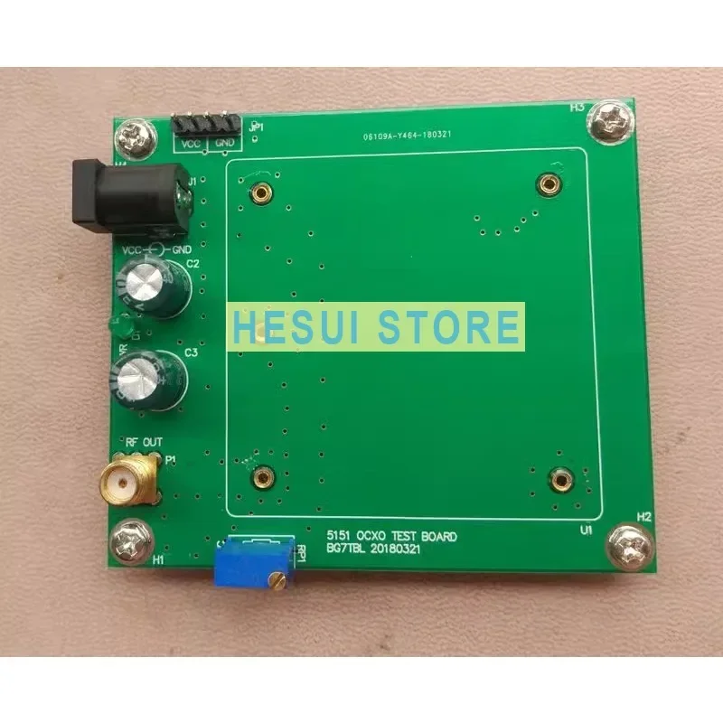 

51*51 OCXO Тестовое приспособление для измерения кварцевого генератора с постоянной температурой