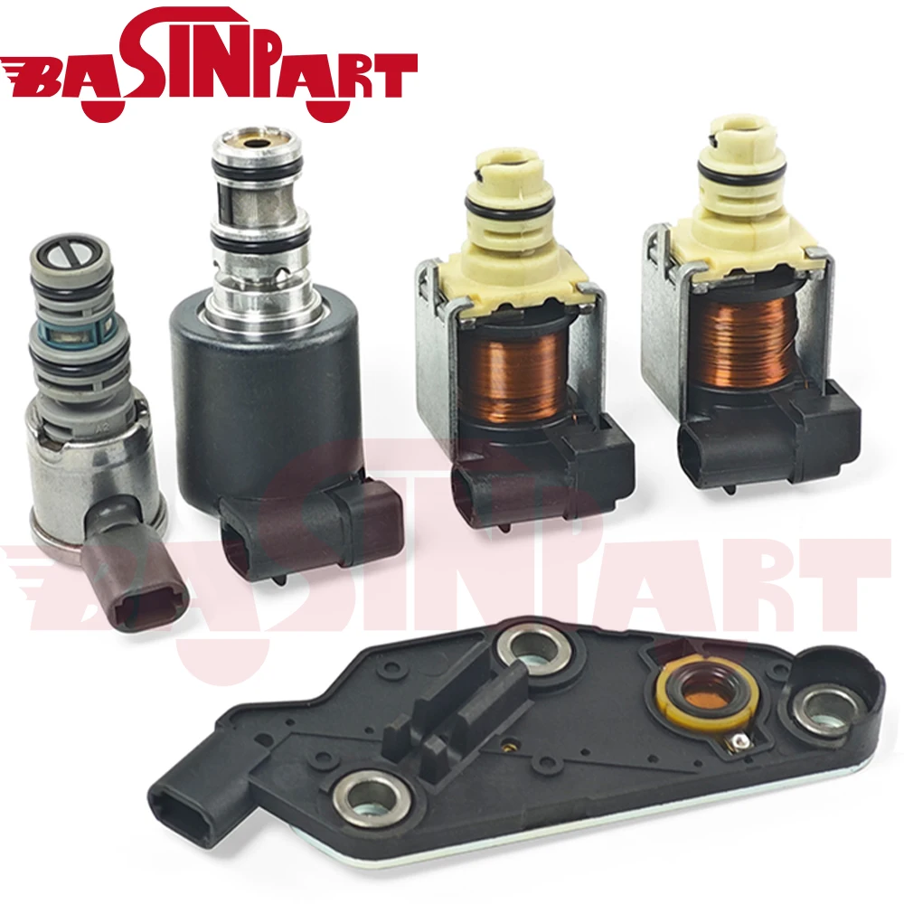 Соленоиды трансмиссии 4T65E, регулирующий клапан переключения передач EPC TCC для Buick, Pontiac, для GMC, для Volvo 4T65-E 4T65 84421G 74418E Соленоиды трансмиссии 4T65E, регулирующий клапан переключения передач EPC TCC для Buick, Pontiac, для GMC, для Volvo 4T65-E 4T65 84421G 74418E